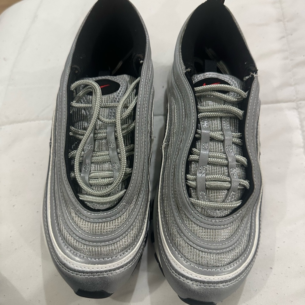 Nike Women’s  Metallic Silver air max 97 Sneakers